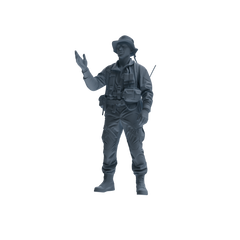 MRY-SFW SSTR134 Miniatures Soldier Model Kit War of Hyenas Modern Canadian Army Four-Person Conversation Group