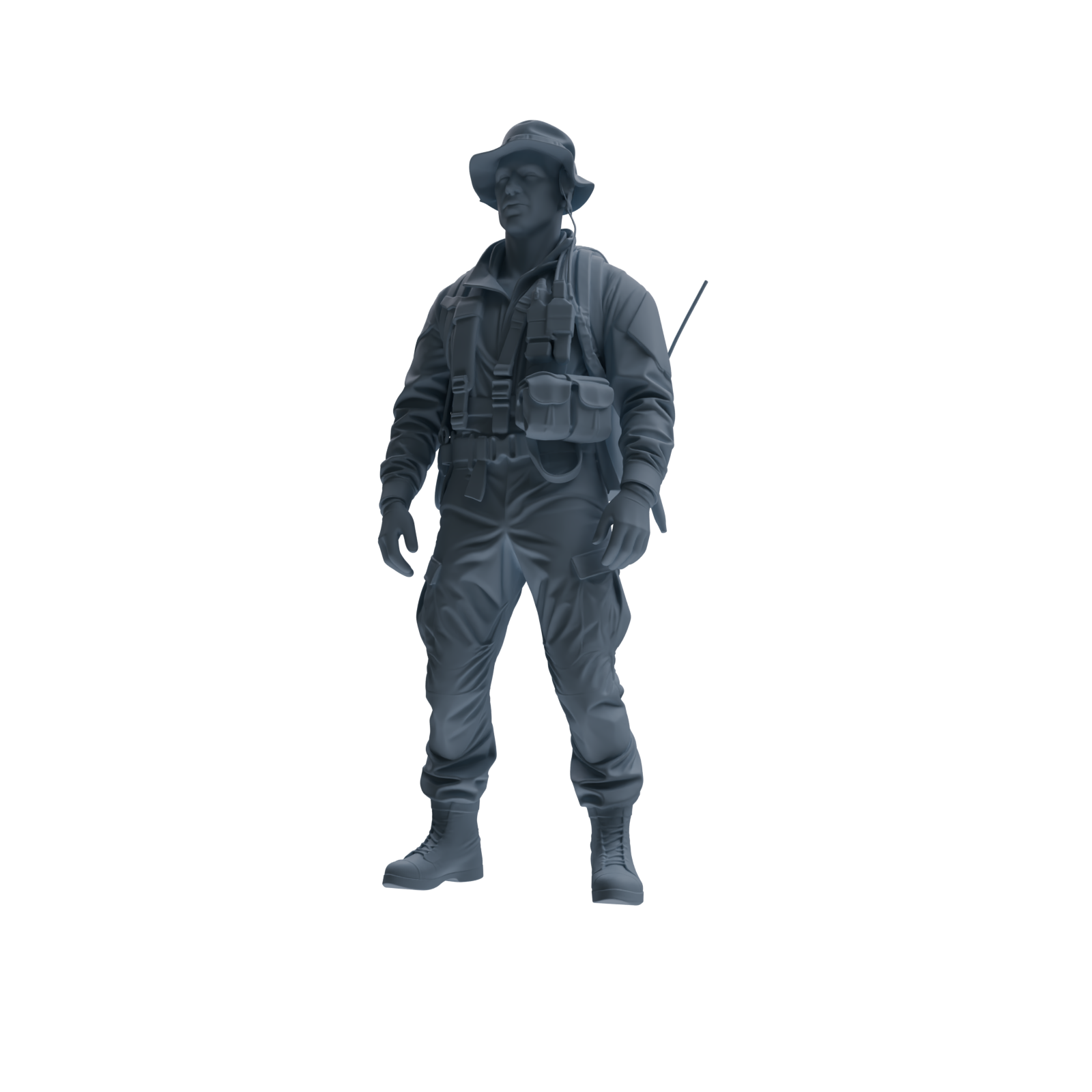 MRY-SFW SSTR148 Miniatures Soldier Model Kit War of Hyenas Modern Canadian Army Four-Person Garrison Group