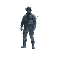 MRY-SFW SSTR148 Miniatures Soldier Model Kit War of Hyenas Modern Canadian Army Four-Person Garrison Group