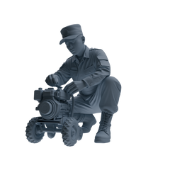 MRY-SFW SSTR242 Modern Army Logistics Maintenance Four-Person Group