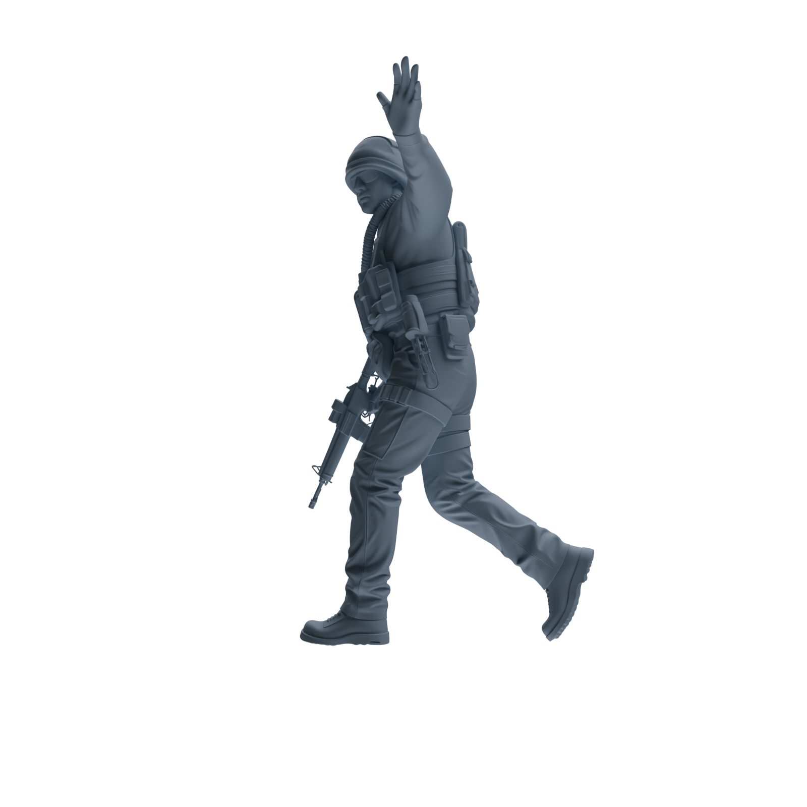 MRY-SFW SSTR392 Modern U.S. Special Forces Combat 3 Four-Person Group