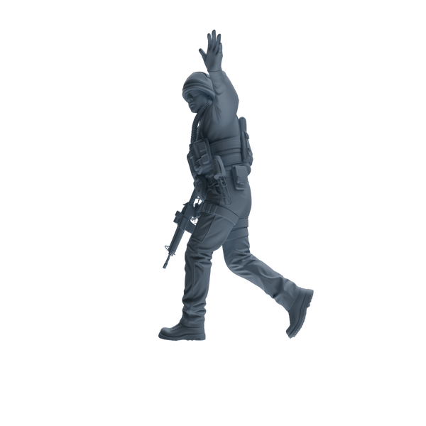 MRY-SFW SSTR392 Modern U.S. Special Forces Combat 3 Four-Person Group