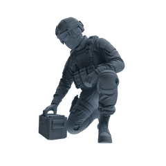 MRY-SFW SSTR357 Modern American Mercenary Combat Readiness Four-Person Group