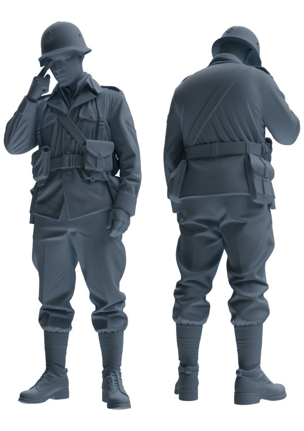 MRY-SFW SSTR071 Miniatures Soldier Model Kit Saving Ryan in Normandy WWII U.S. Army Six-Person Praying Group