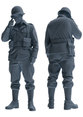 MRY-SFW SSTR071 Miniatures Soldier Model Kit Saving Ryan in Normandy WWII U.S. Army Six-Person Praying Group