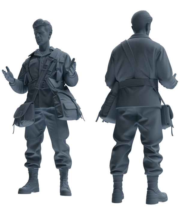 MRY-SFW SSTR052 Miniatures Soldier Model Kit Hacksaw Ridge Rescue Story WWII U.S. Army Six-Person Conversation Group