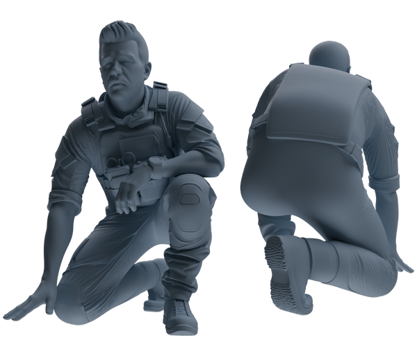 MRY-SFW SSTR019 Miniatures Soldier Model Kit Modern Navy SEAL Six-Person Reconnaissance Group
