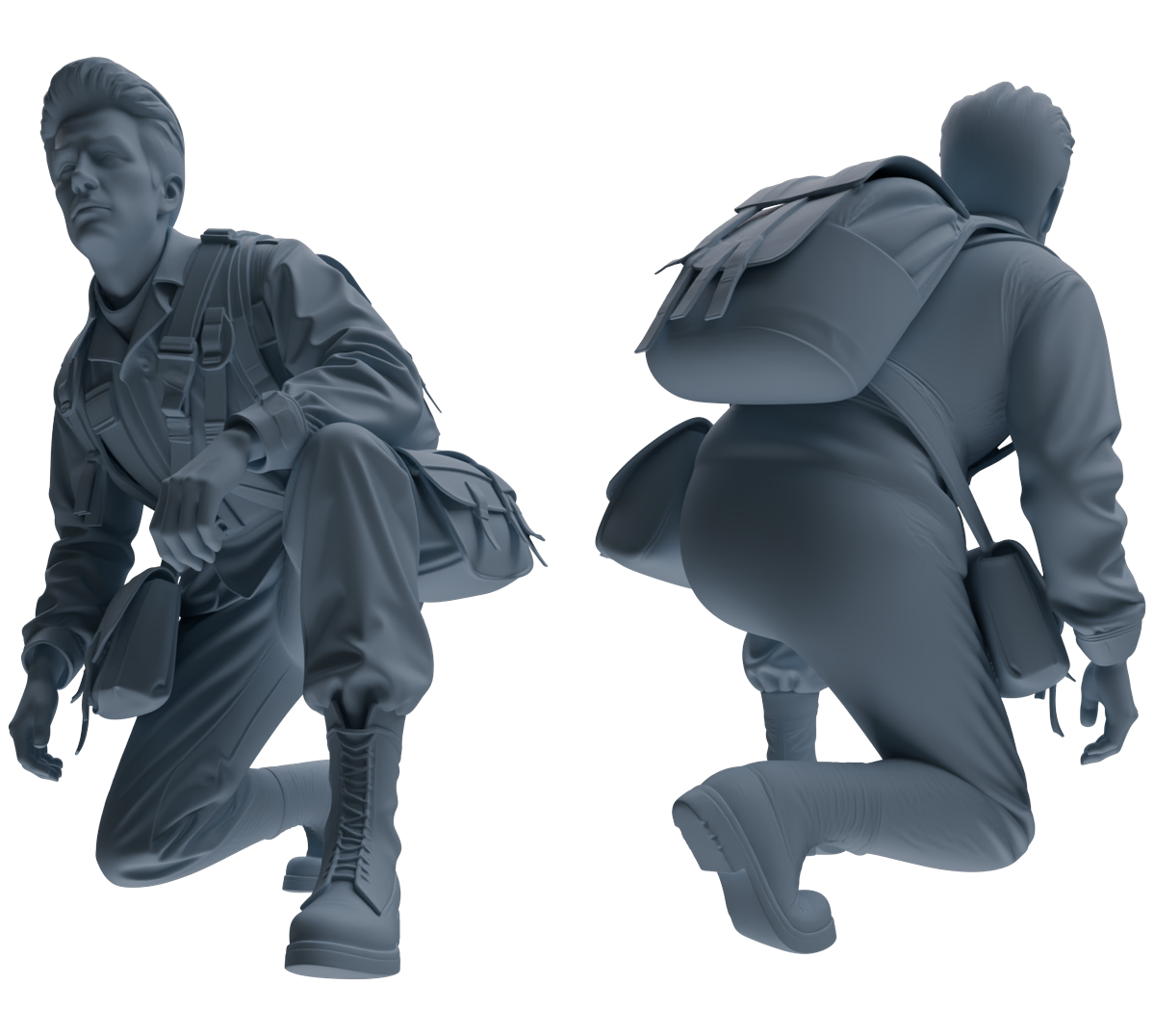 MRY-SFW SSTR063 Miniatures Soldier Model Kit Hacksaw Ridge Rescue Story WWII U.S. Army Six-Person Tactics Group
