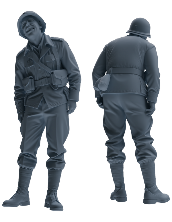 MRY-SFW SSTR065 Miniatures Soldier Model Kit Saving Ryan in Normandy WWII U.S. Army Six-Person Singing Group