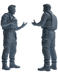 MRY-SFW SSTR010  Modern Navy SEAL Six-Person Conversation Group
