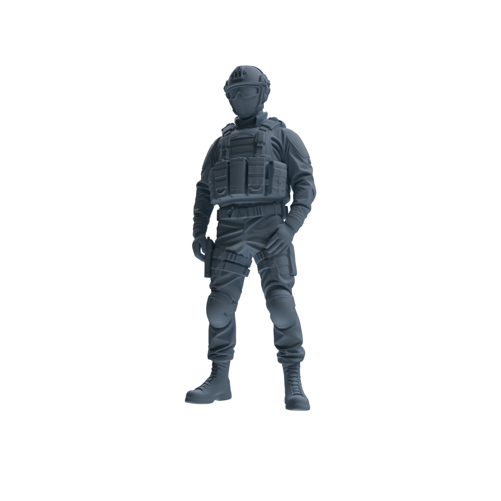 MRY-SFW SSTR359 Modern American Mercenary Garrison 2 Four-Person Group