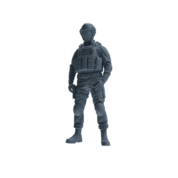 MRY-SFW SSTR359 Modern American Mercenary Garrison 2 Four-Person Group