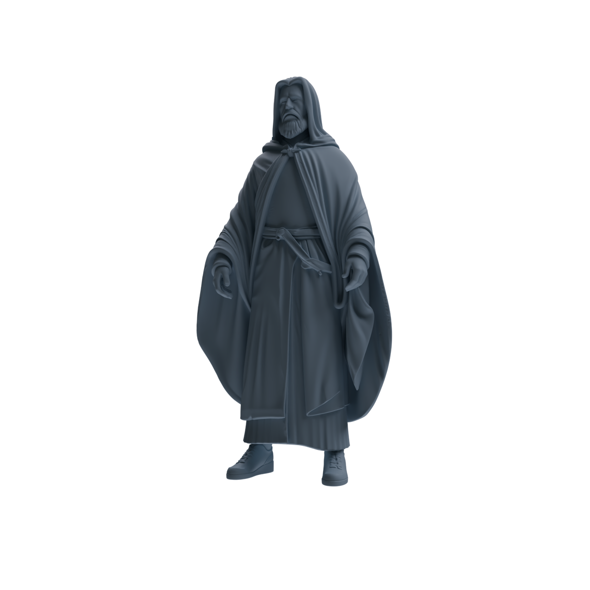 MRY-SFW SSTR293 Medieval Merlin Wizard Garrison Four-Person Group — detail view 2