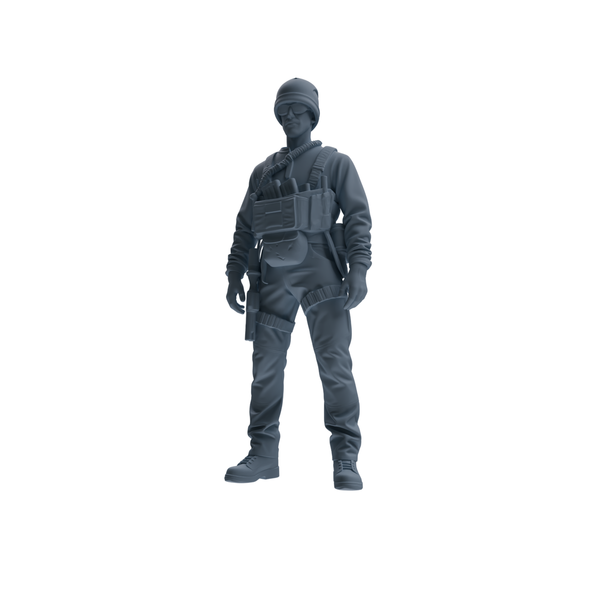 MRY-SFW SSTR389 Modern U.S. Special Forces Garrison Four-Person Group — detail view 3