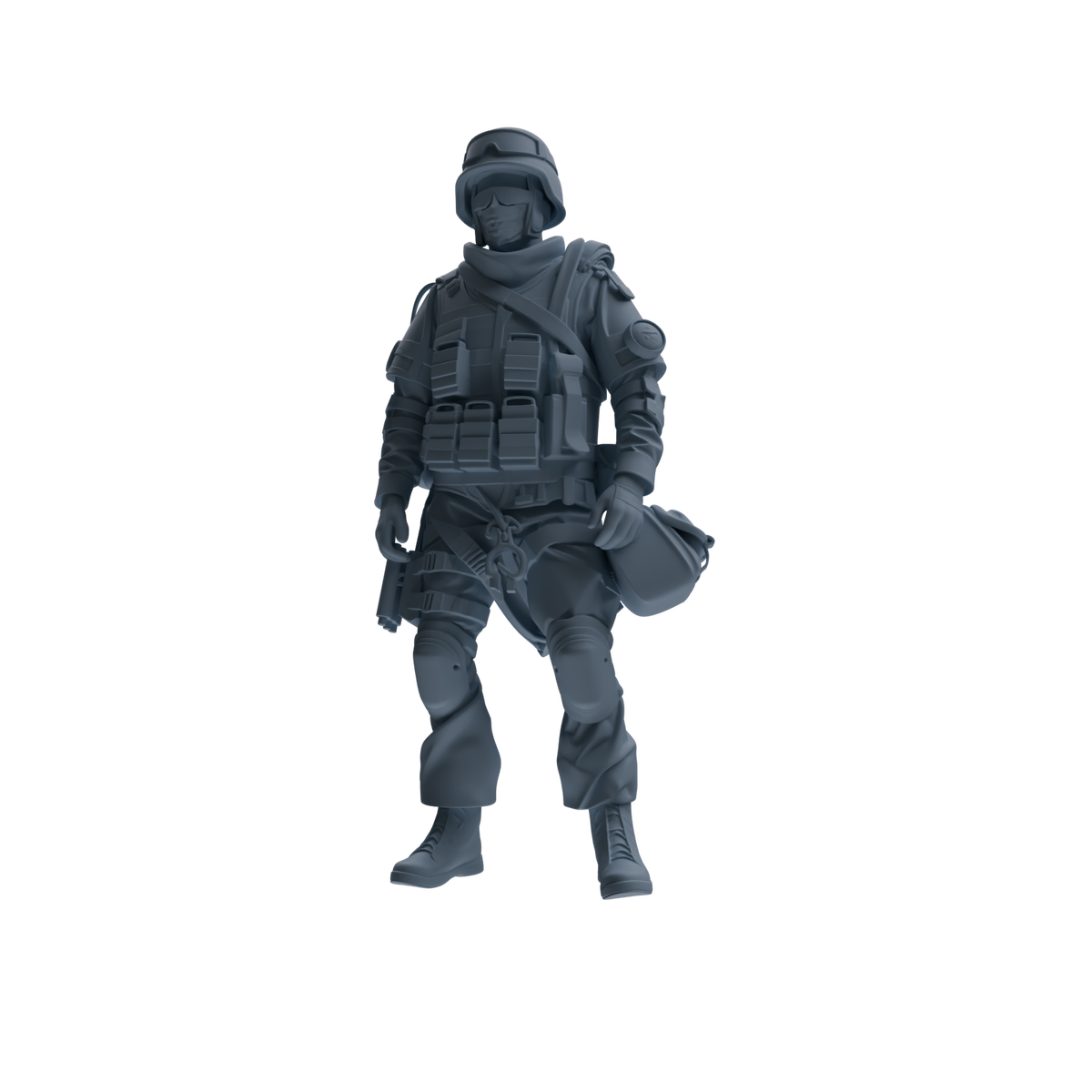 MRY-SFW SSTR334 Modern Counter-Terrorism SWAT Fire Support Operator Garrison Four-Person Group — detail view 2
