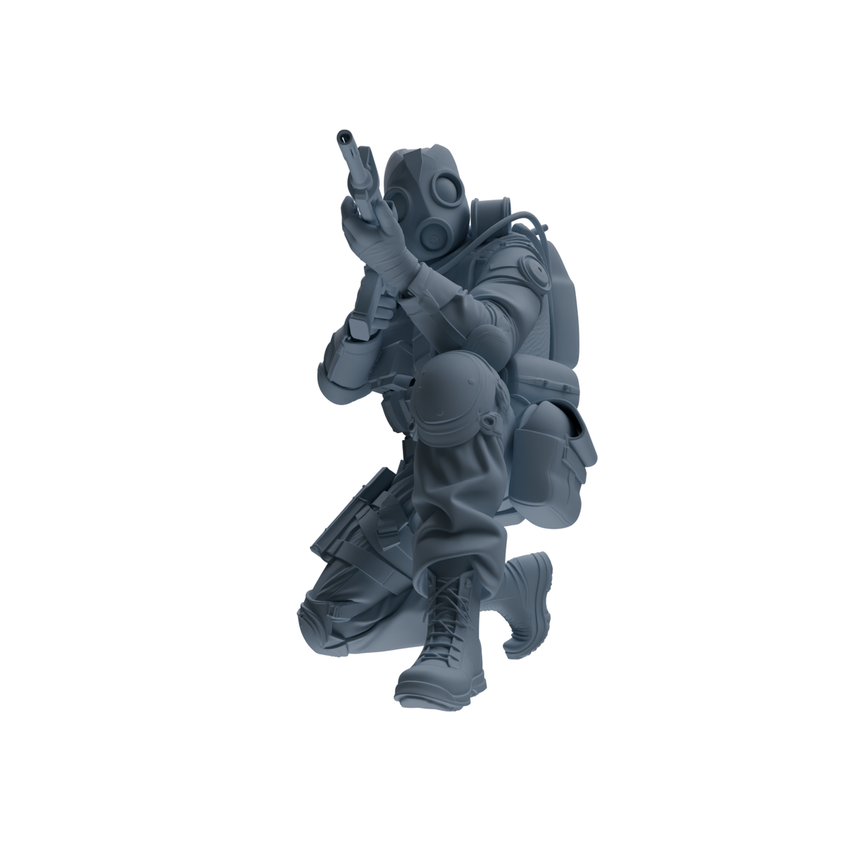 MRY-SFW SSTR343 Modern Counter-Terrorism SWAT Breacher Combat 4 Four-Person Group — detail view 2