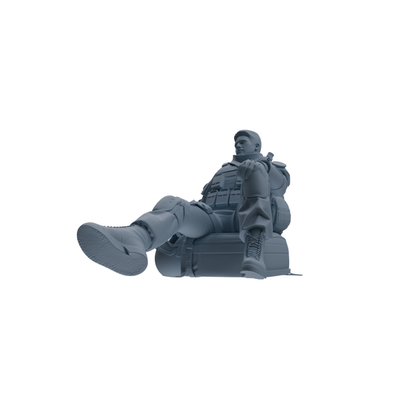 MRY-SFW SSTR333 Modern Counter-Terrorism SWAT Fire Support Operator Rest 3 Four-Person Group