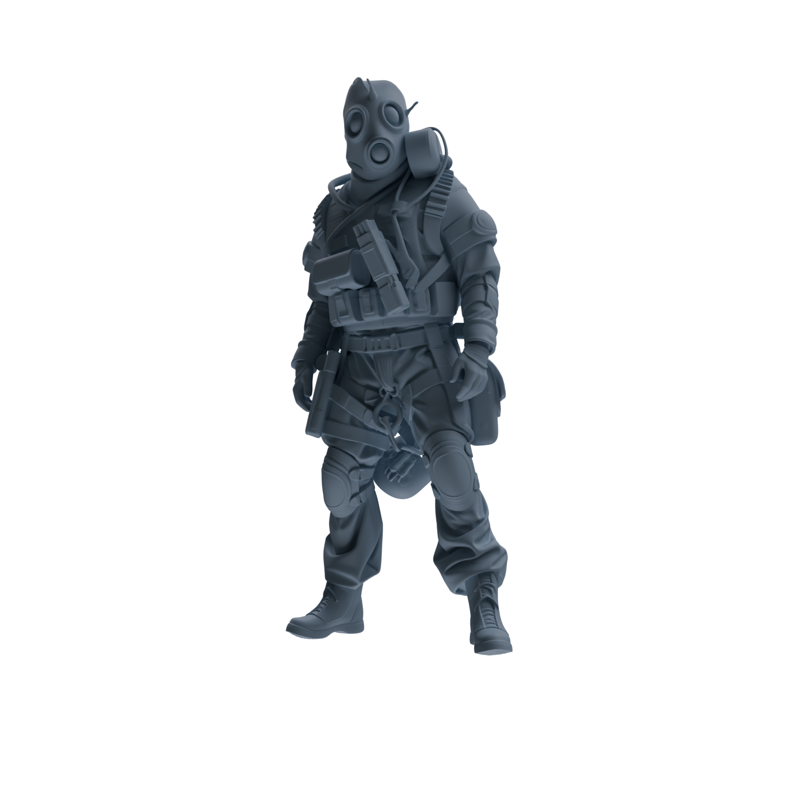MRY-SFW SSTR339 Modern Counter-Terrorism SWAT Breacher Rest 3 Four-Person Group