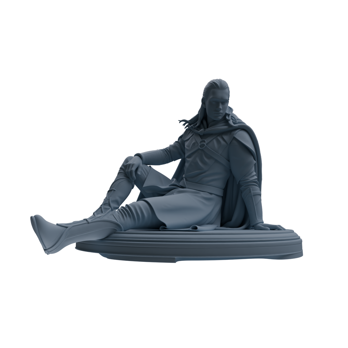 MRY-SFW SSTR307 Medieval Elf-King Rest Four-Person Group — detail view 2