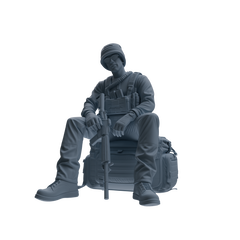 MRY-SFW SSTR386 Modern U.S. Special Forces Rest 3 Four-Person Group