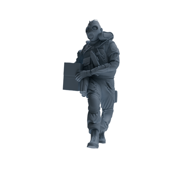 MRY-SFW SSTR311  Modern Counter-Terrorism SWAT Breacher Logistics Four-Person Group