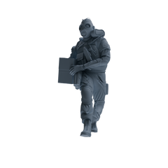 MRY-SFW SSTR311  Modern Counter-Terrorism SWAT Breacher Logistics Four-Person Group