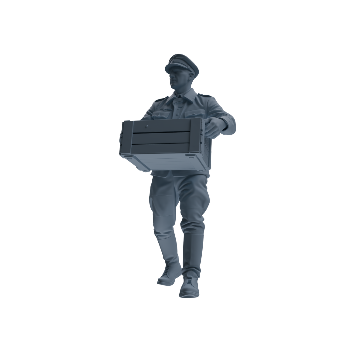 MRY-SFW SSTR256 WWI German Army Logistics Soldier Logistics Four-Person Group — detail view 2