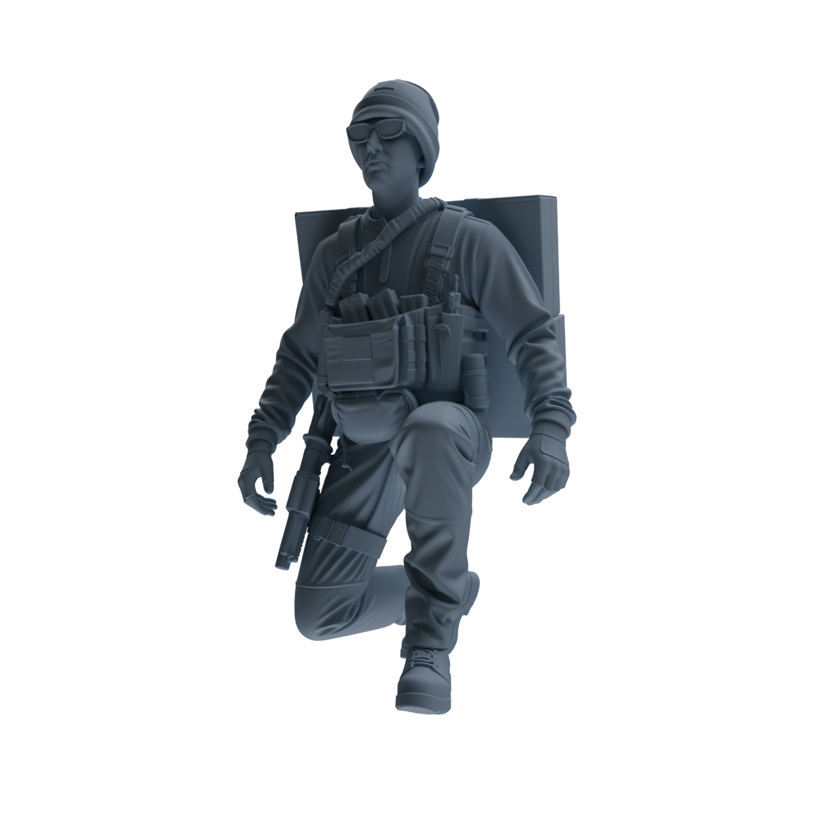 MRY-SFW SSTR379 Modern U.S. Special Forces Logistics Four-Person Group — detail view 2