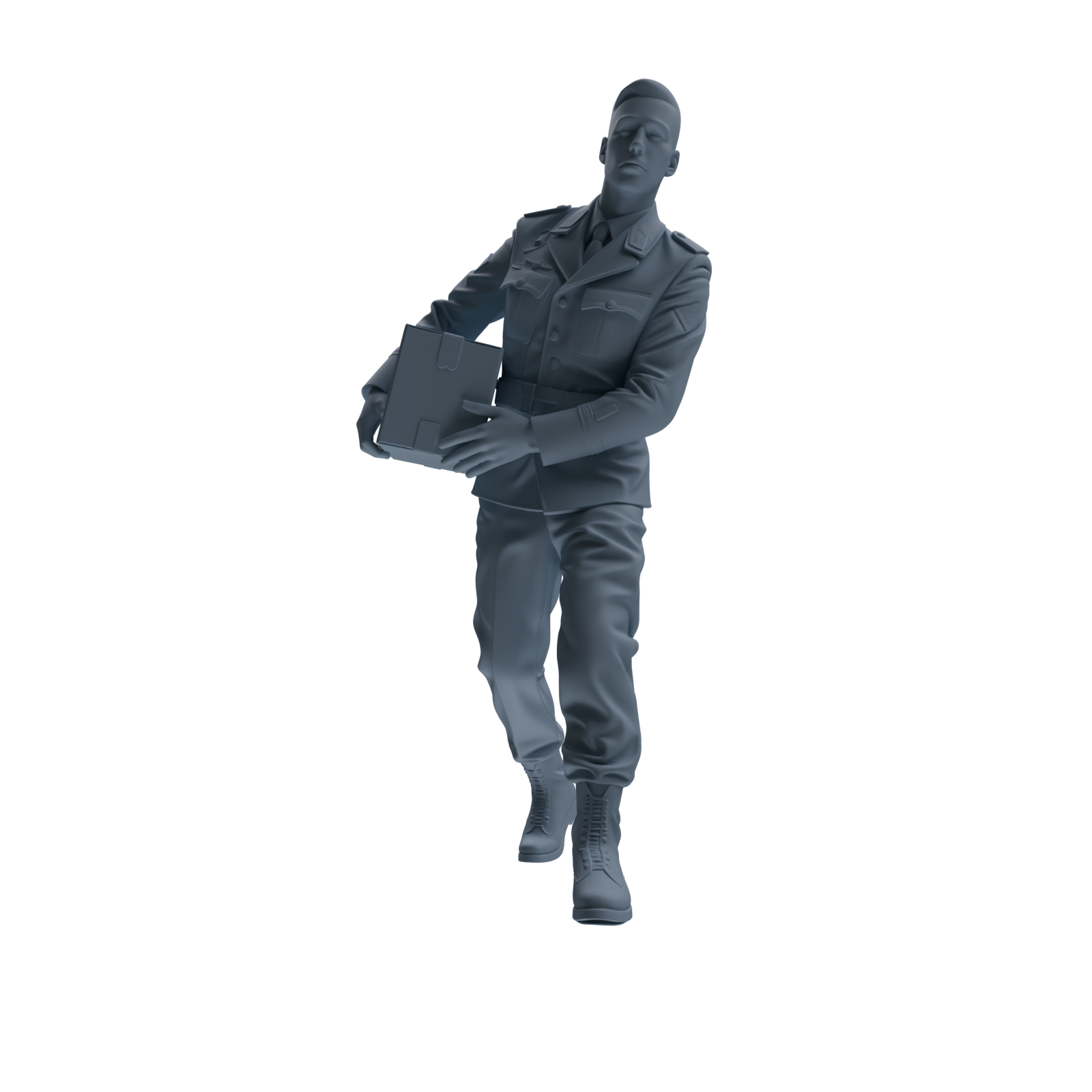 MRY-SFW SSTR233 Modern German Army Logistics Soldier Logistics Four-Person Group