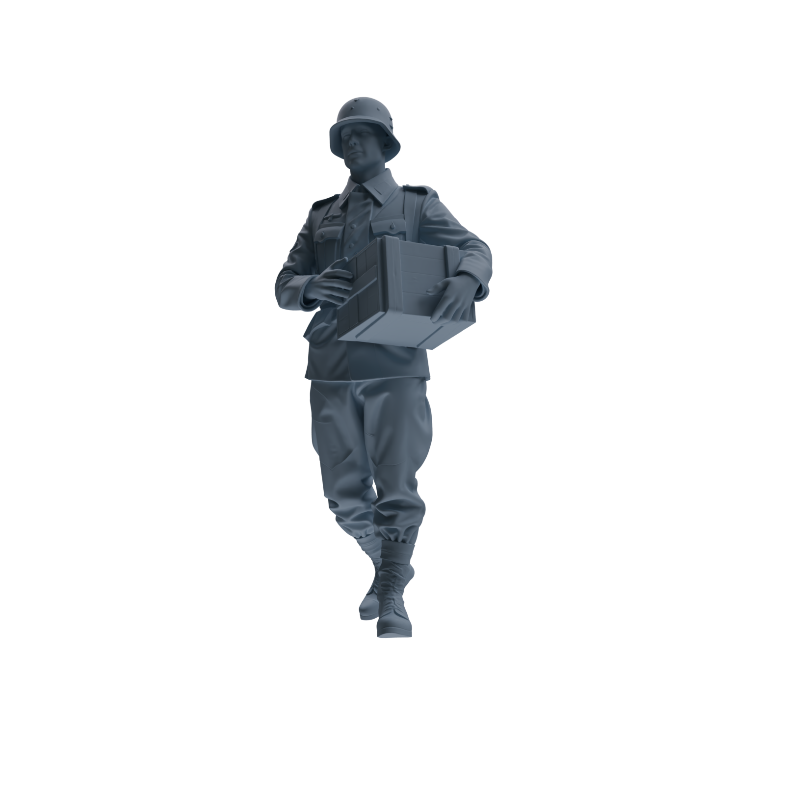 MRY-SFW SSTR220 WWII French Army Logistics Soldier Logistics Four-Person Group