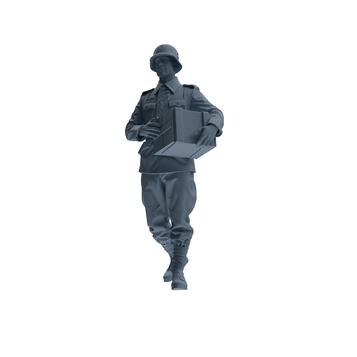 MRY-SFW SSTR220 WWII French Army Logistics Soldier Logistics Four-Person Group — detail view 2