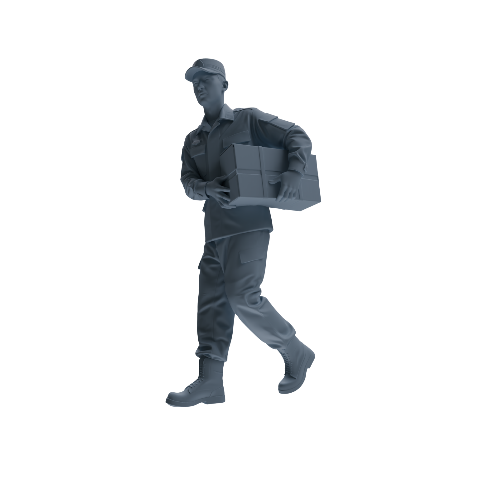MRY-SFW SSTR243 Modern Army Logistics Soldier Carrying Four-Person Group