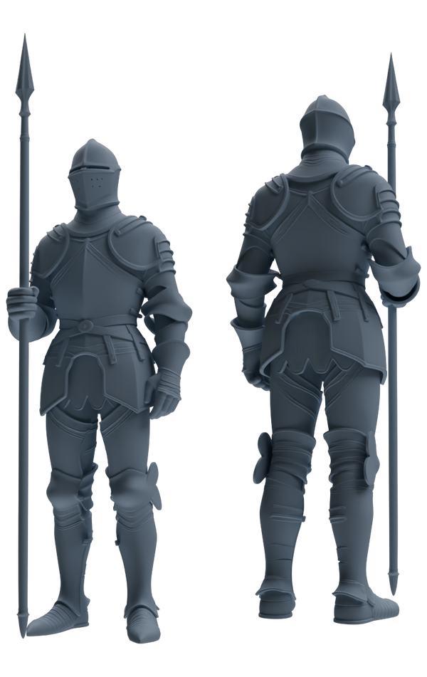 MRY-SFW SSTR093 Miniatures Soldier Model Kit Medieval Knight Six-Person Diplomatic Group