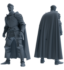 MRY-SFW SSTR097 Miniatures Soldier Model Kit Medieval Knight Six-Person Reprimand Group
