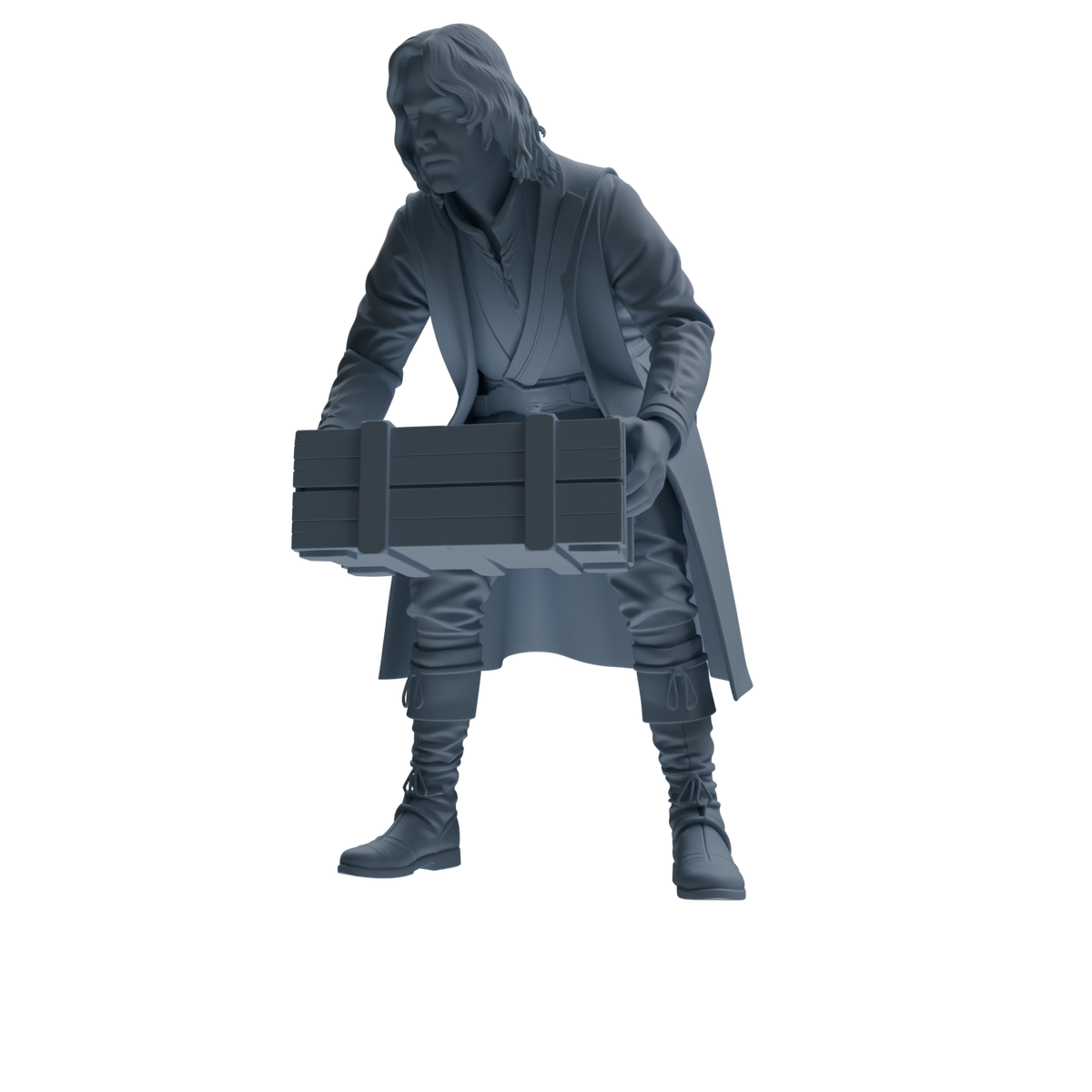MRY-SFW SSTR270 Medieval Ranger Carrying Four-Person Group — detail view 2