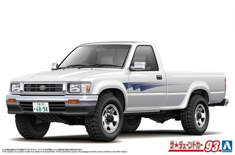 Aoshima AO-06949 1/24 Model Car Kit Toyota LN106 Hilux Longbed Street Custom '94 Main image