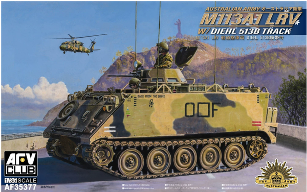 AFV Club AF35377 1/35 Australian M113A1 LRV Diehl 513 Track VersionModel Kit