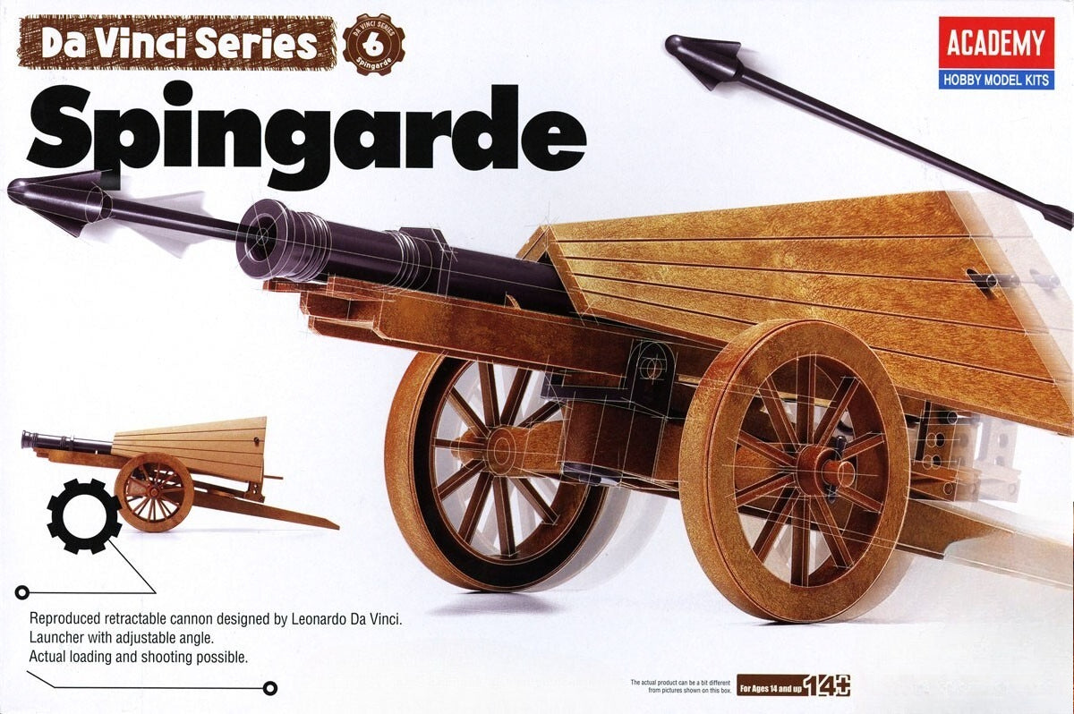 Academy 18142 Da Vinci Spingarde (Plastic model) — scale model kit