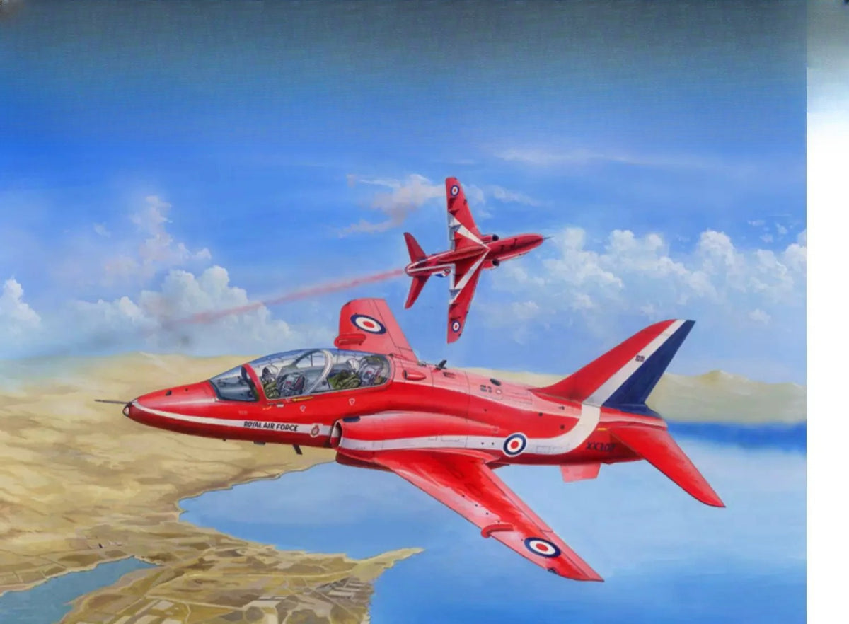 Trumpeter HOBBY BOSS 1/48 British "Red Arrow" Performance Team Eagle T MK.1/1A 81738 — scale model kit