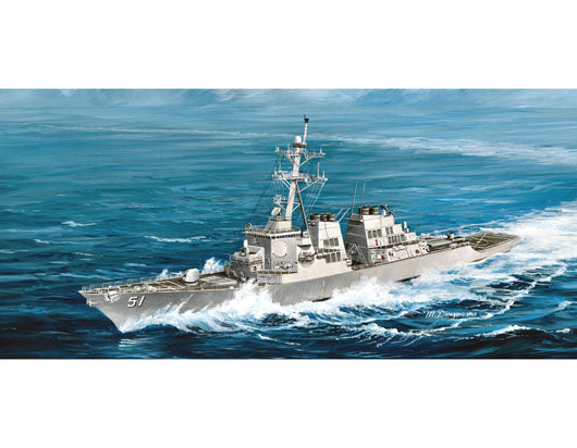 Trumpeter 1/350 04523 USS Arleigh Burke DDG-51 — scale model kit