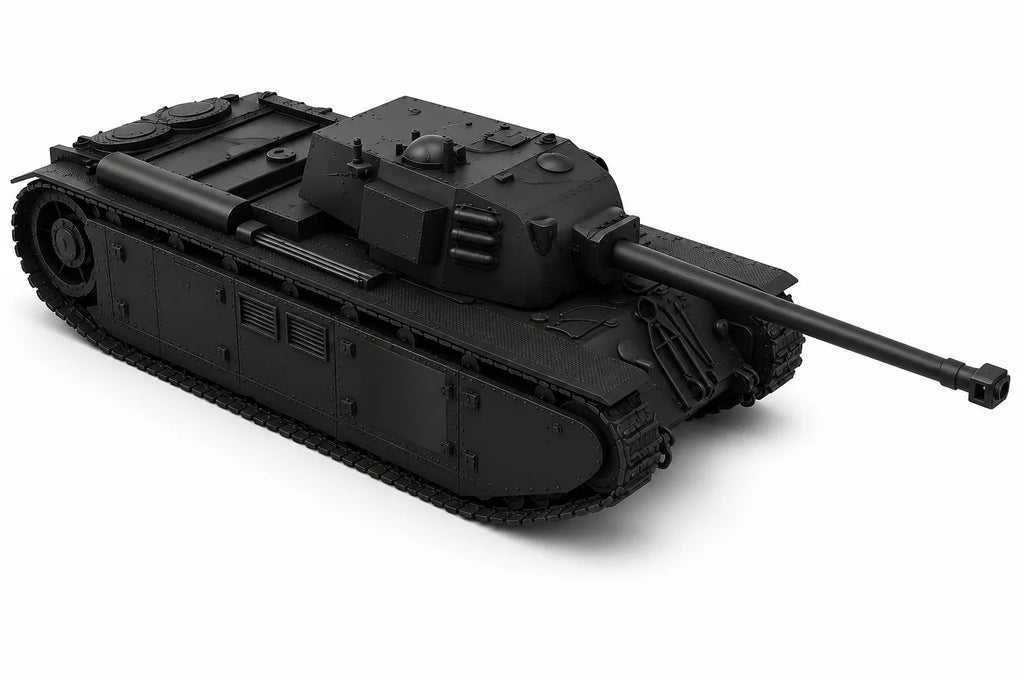 SSMODEL 1/144 FCM F44 French fictional superheavy tank resin modelkit TSS1440472