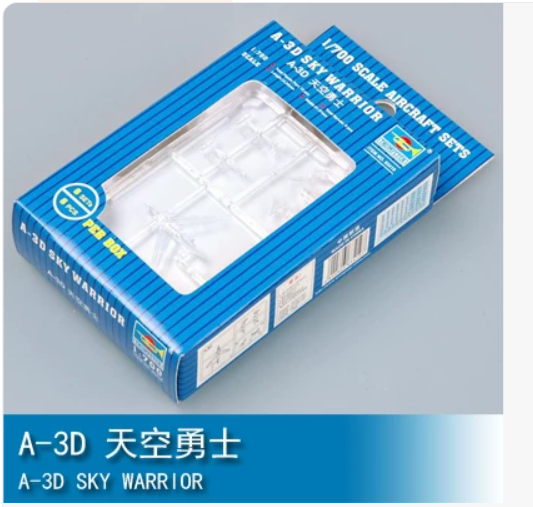 Trumpeter 03419 Model Kit A 3D Sky Warrior 6 Pcs 1/700 — scale model kit