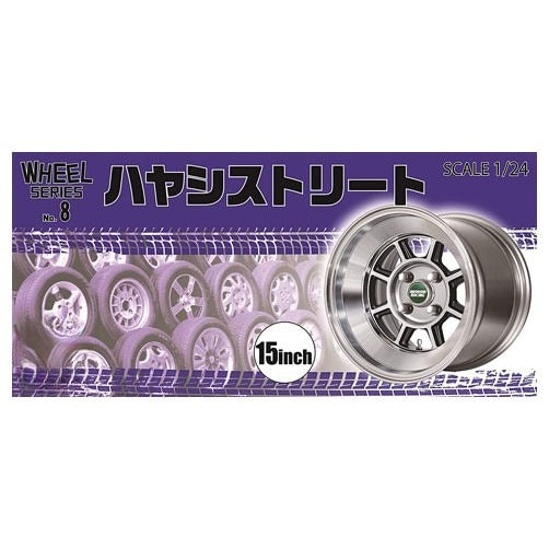 Fujimi 19349 1/24 Hayashi Street 15inch (Wheel-08)