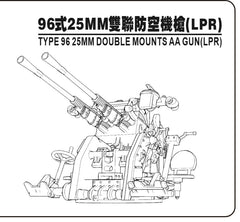 SSMODEL XZ350005  1/350Scale Jiulu dual LPR sight
