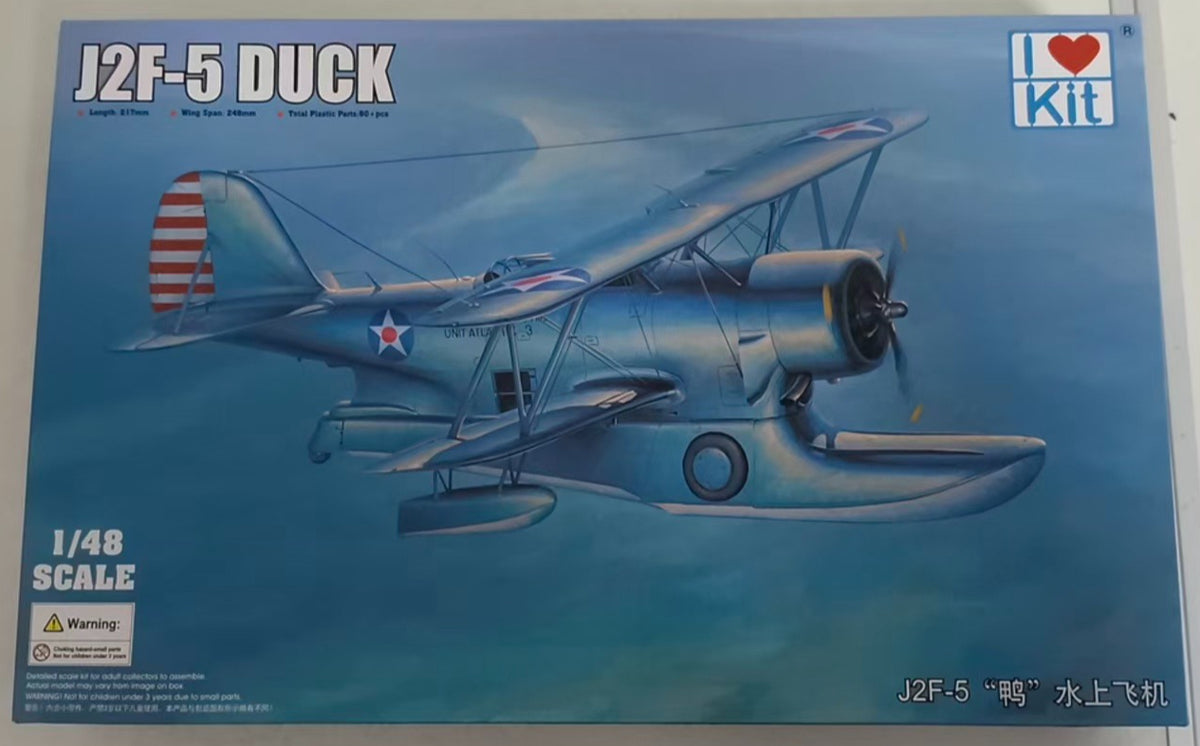 Trumpeter MERiT 1/48 J2F-5 "Duck" seaplane 64805 — detail view 2