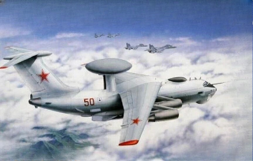Trumpeter 1/144 03903 Ilyushin A-50 Mainstay — scale model kit