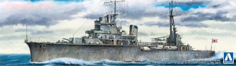 Aoshima AO-06747 1/700 Kit WWII IJN Japanese Light Cruiser Katori Main image