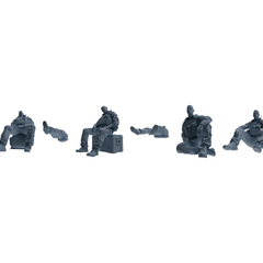 MRY-SFW LYGR620 Modern U.S. Army Six-Person Rest 3D Printed Resin Model Kit by SSMODEL