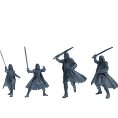 MRY-SFW SSTR276 Medieval Ranger Battle Four-Person Group