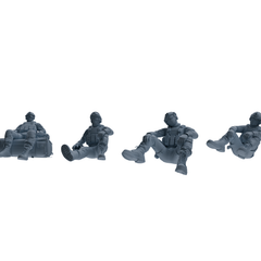 MRY-SFW SSTR352 Modern American Mercenary Rest 2 Four-Person Group